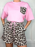 Leo-Zweiteiler in Pink | Made in Italy | Gr. 36–42