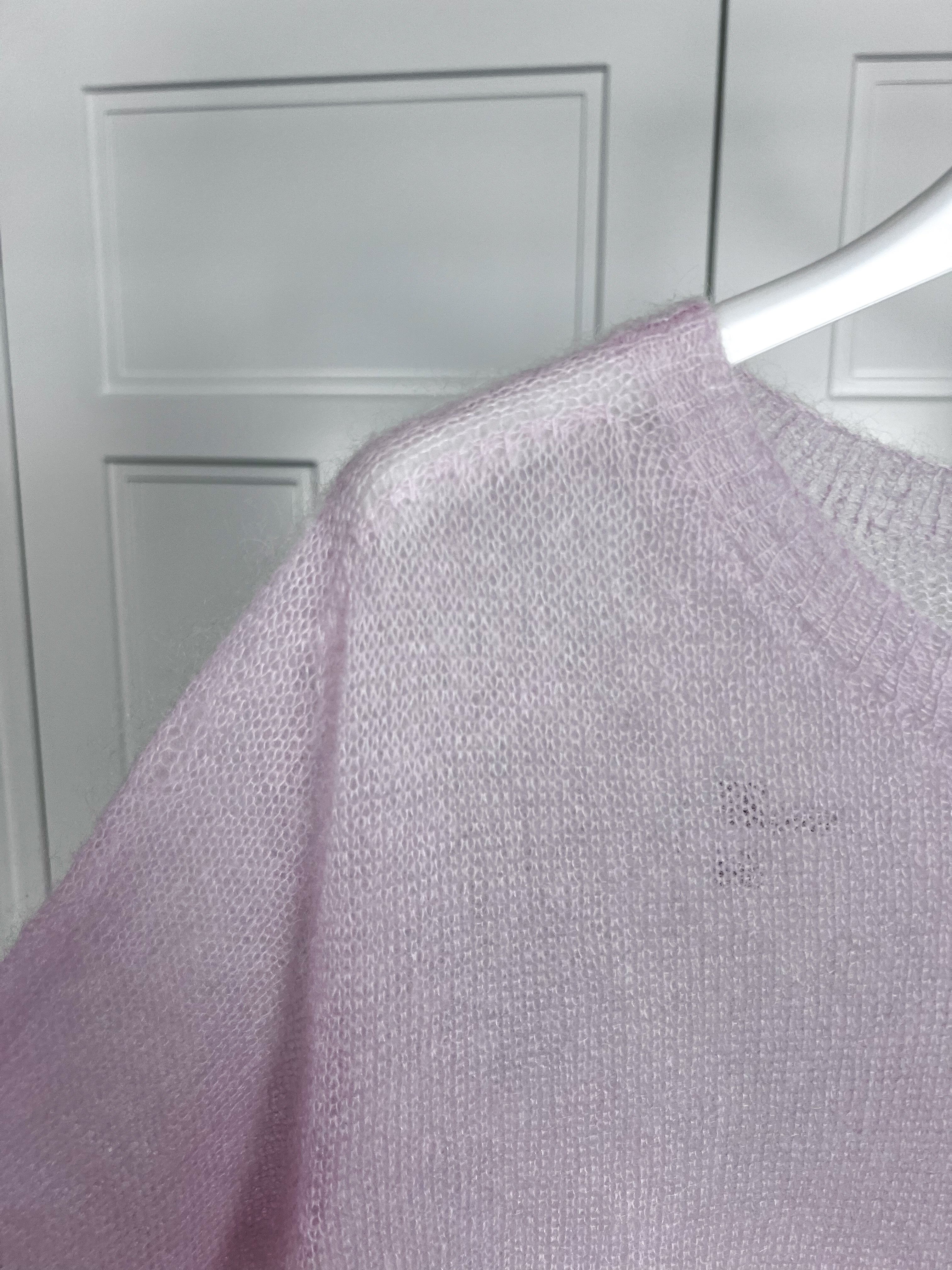 PULLI Mohair rosa