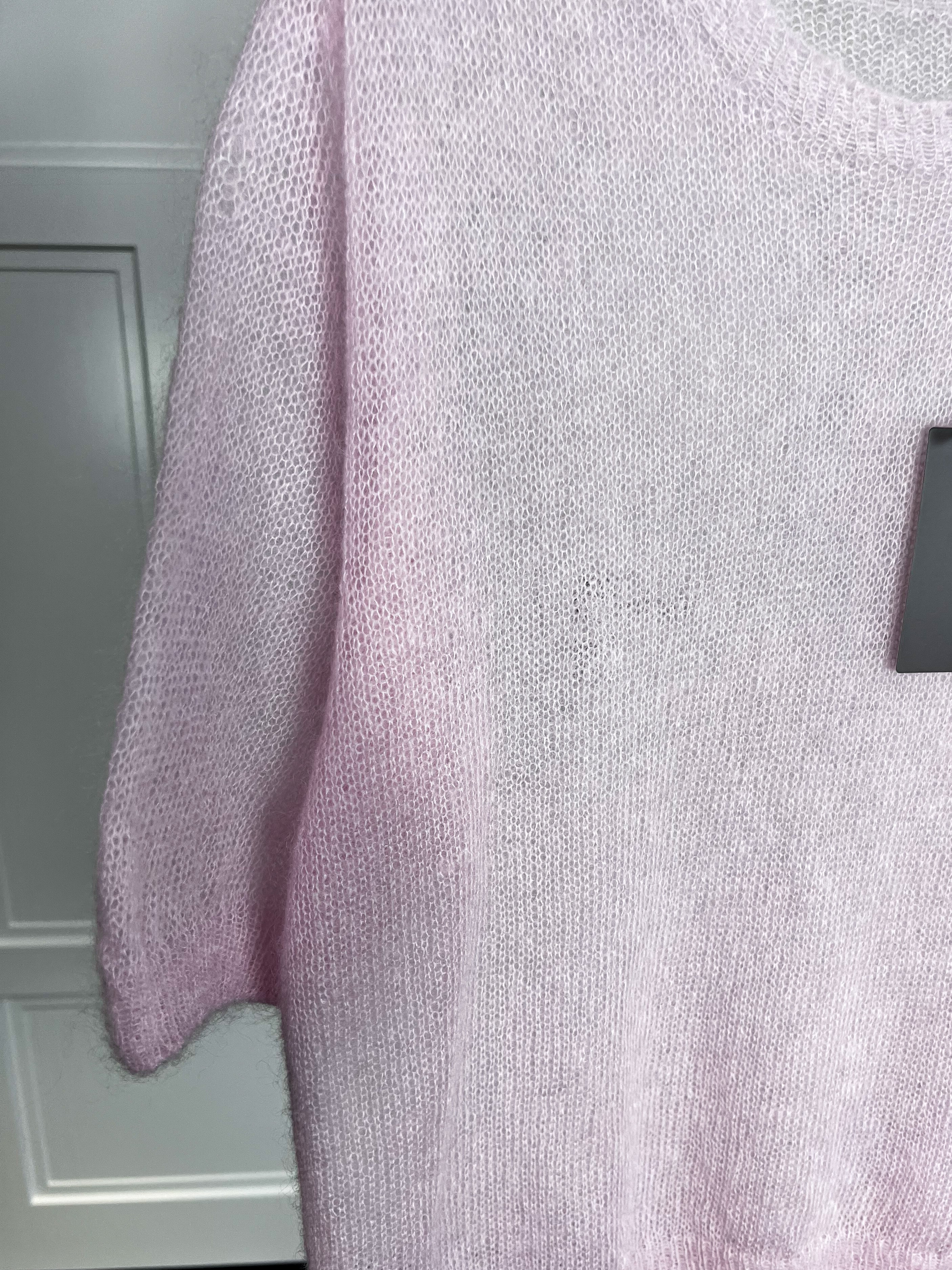 PULLI Mohair rosa