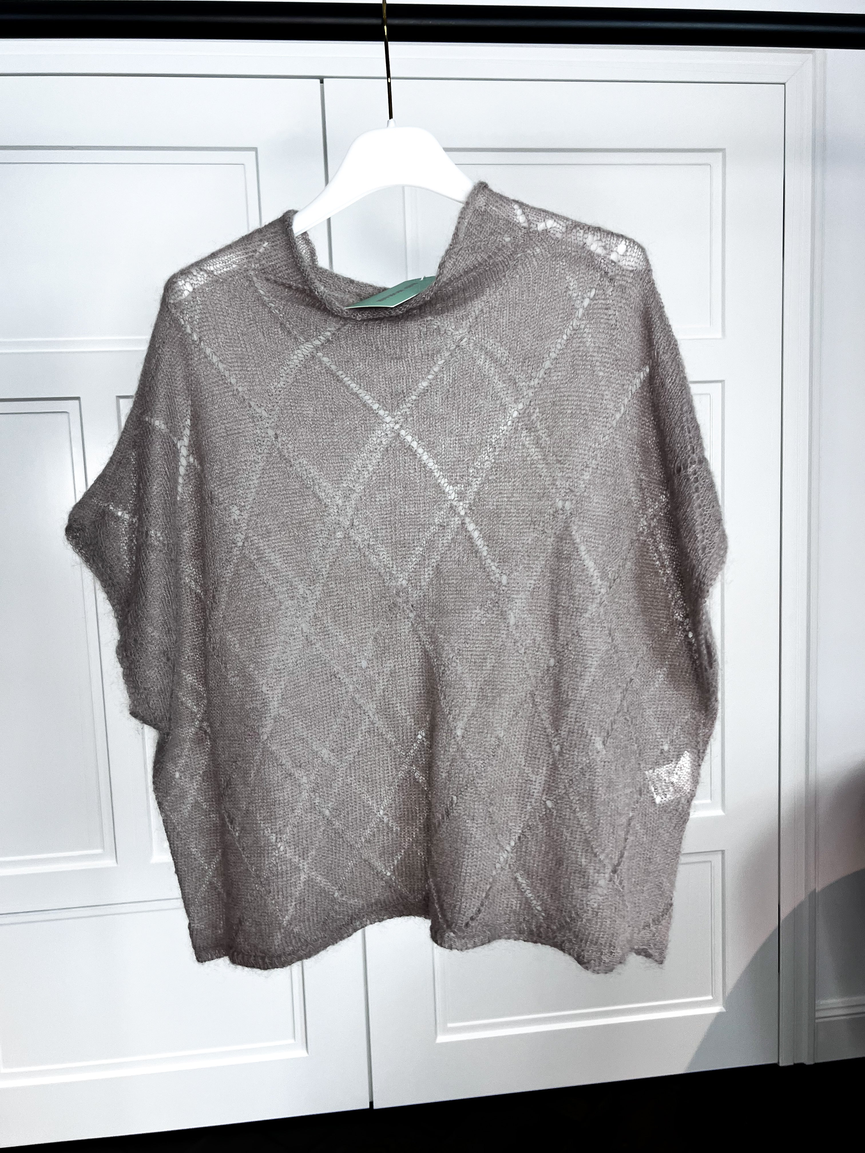 PULLI Mohair taupe