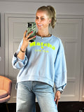 SWEATER Matcha Babyblau