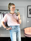 PULLI Mohair rosa